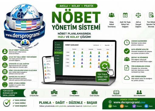 N&ouml;bet &Ccedil;izelgesi Oluşturma